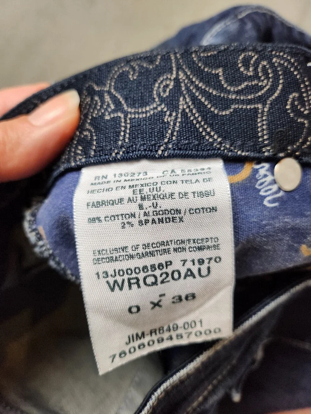 Wrangler Ultimate Riding Q-Baby Mid Rise Jeans Bootcut - Picture 11 of 14